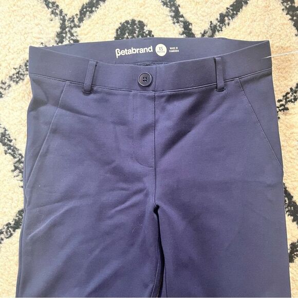 Betabrand Straight-Leg Classic Dress Pant Yoga Pants Size XS Petite - Picture 5 of 9